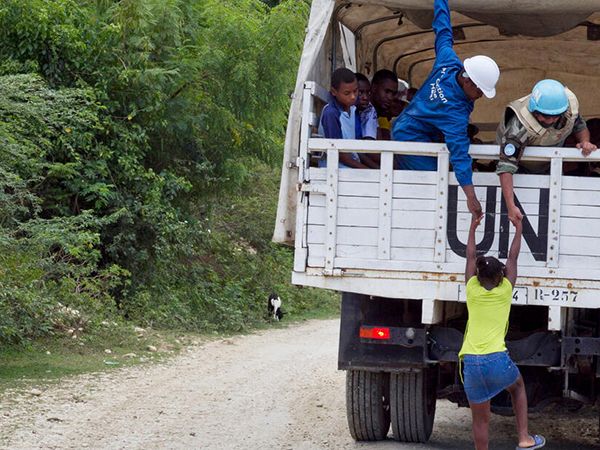 MINUSTAH Participates in Joint Natural Disaster National Simulation Exercise