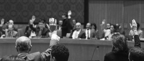 Security Council meeting