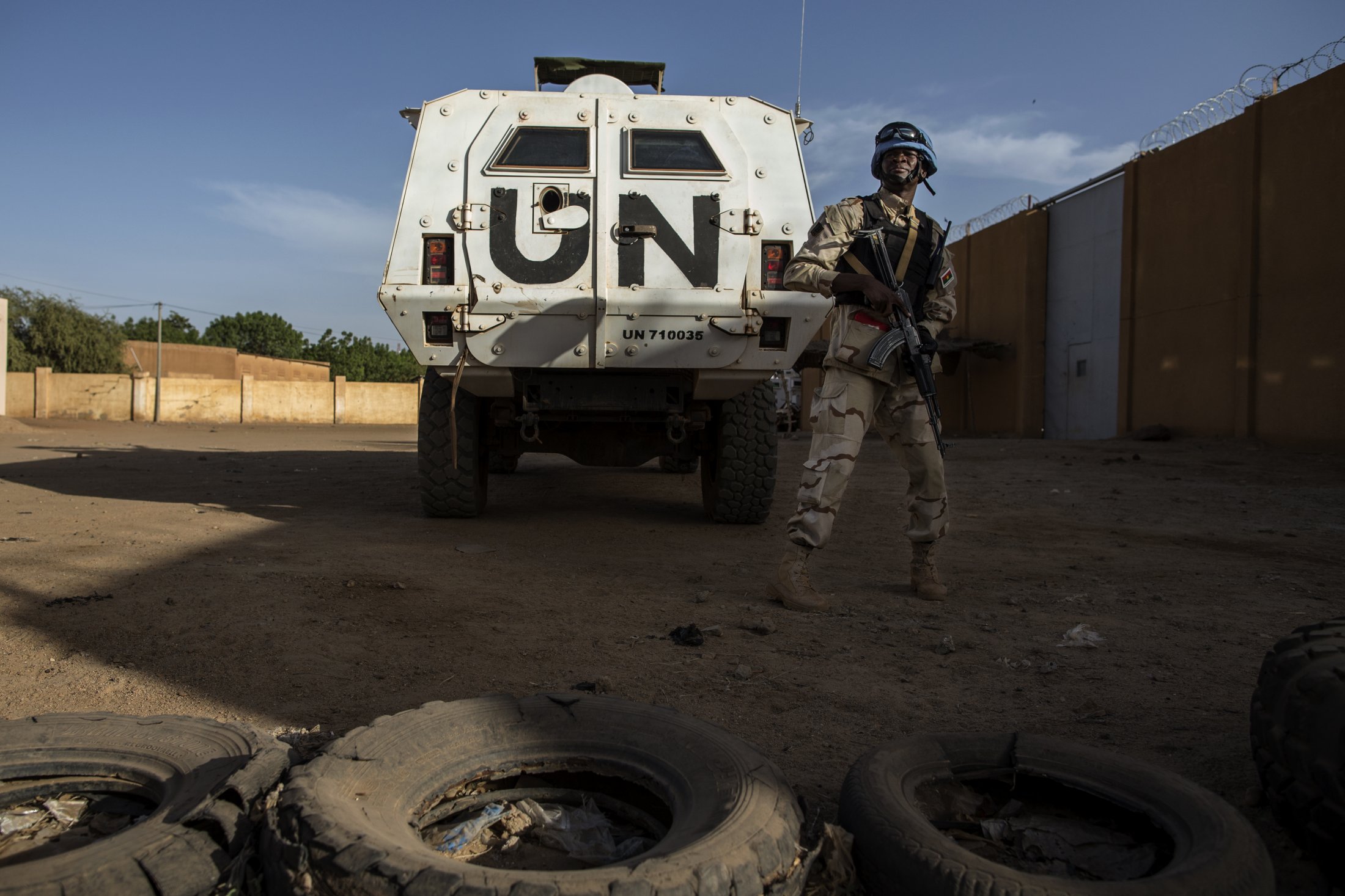 UNPOL and Malian National Guard on Joint Patrol in Gao