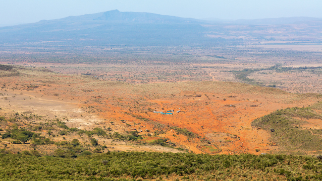 polarising calamities: the evolving properties of land use land