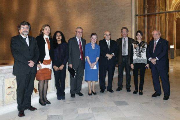 Disputatio 2014: Speakers with the Organising Committee 