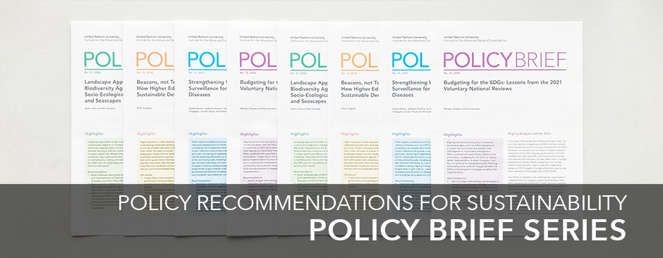 UNU-IAS Policy Brief Series