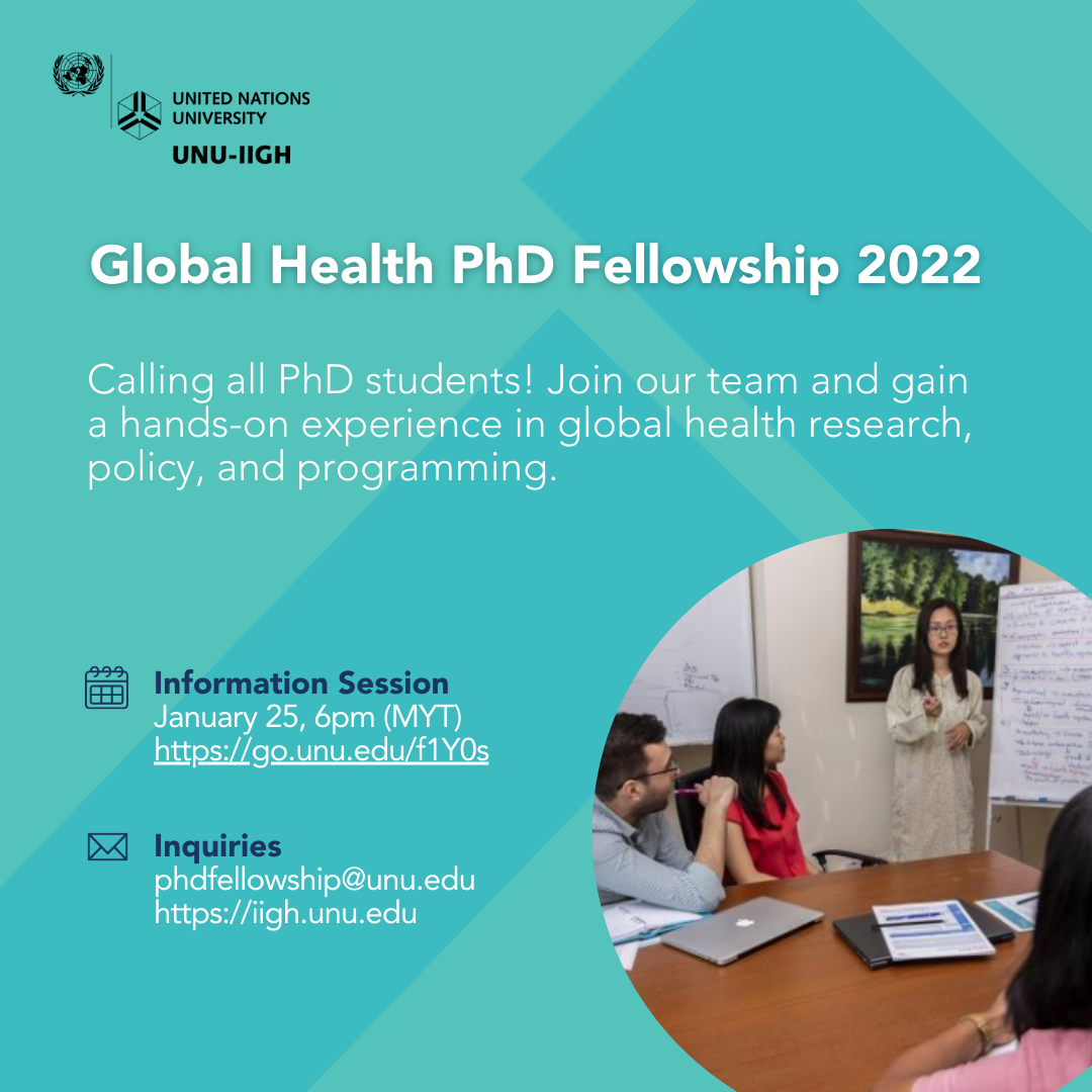 phd fellowship public health