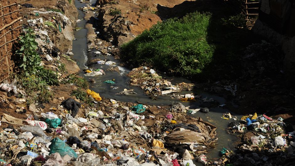 Kibera trash