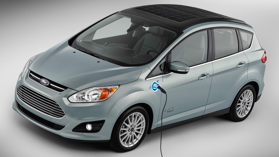 Ford Debuts Solar Car, Ford C-MAX Solar Energi Concept.