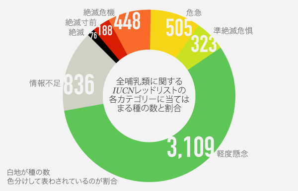 オセアニアの絶滅危惧種の動物
