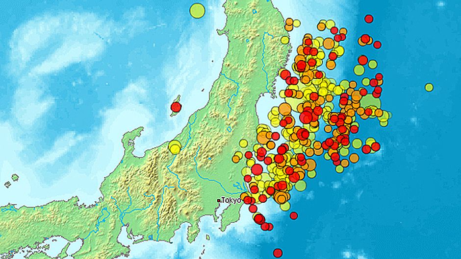 関東東北大地震、津波、そして原発事故