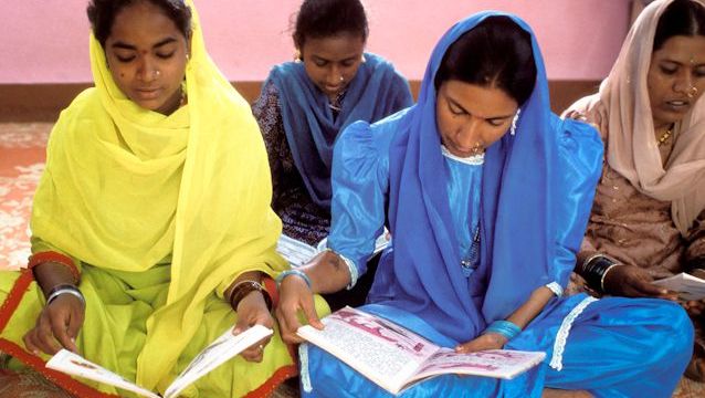 adult literacy in india