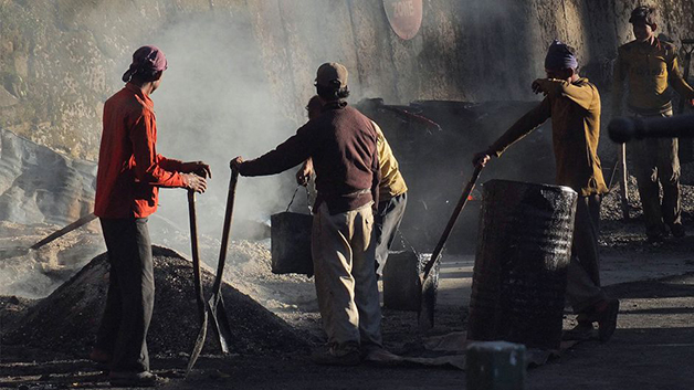 Roadworks Darjeeling India